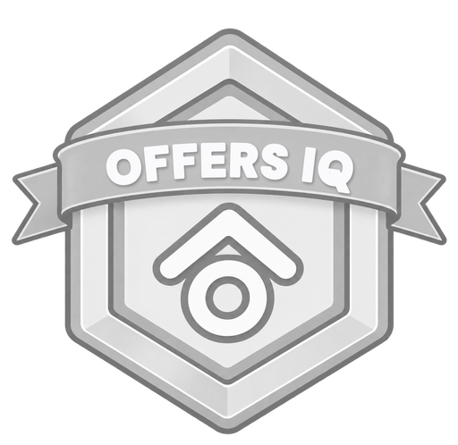 Offers IQ badge, not earned yet